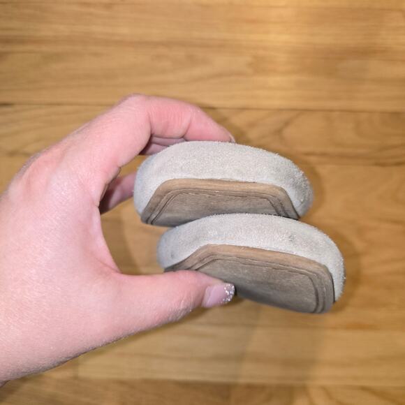 Lucky Brand Daymien tan suede square toe flats sz 9.5M Read - Picture 6 of 7